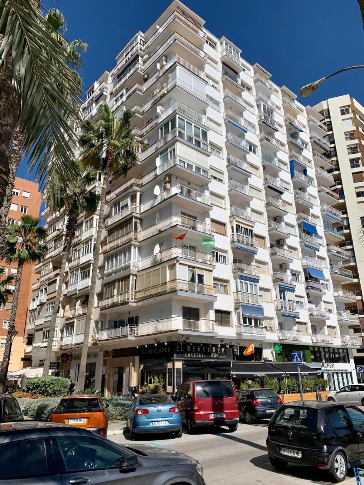 Estudio En Playa La Malagueta Málaga Kültér fotó